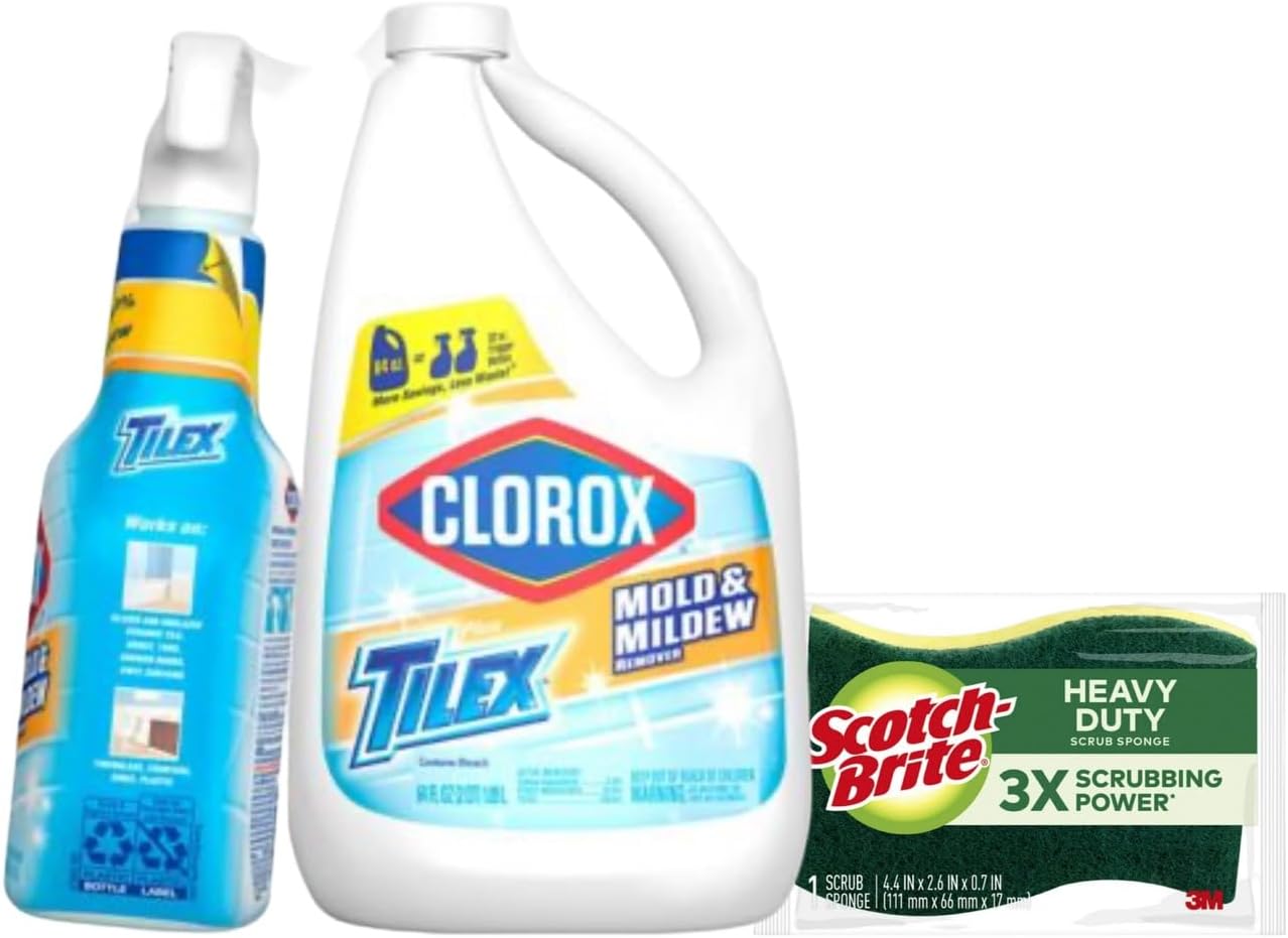 Tilex Clorox, 2 Piece Set, Clear, 64 Fl Oz