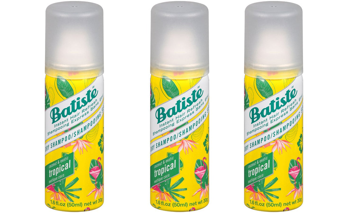 Batiste Dry Shampoo 1.6 oz. Tropical (PACK OF 3)