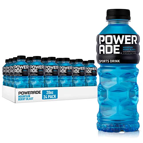  POWERADE, Electrolyte Enhanced Sports Drinks w/ vitamins,  Mountain Berry Blast, 20 fl oz (pack of 8) : Grocery & Gourmet Food