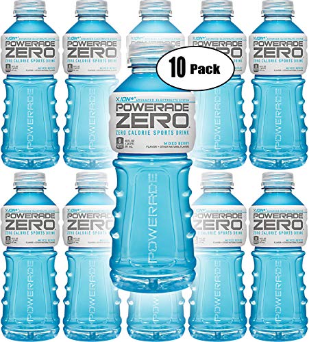  Powerade Zero Fruit Punch, 20 oz Bottle (Pack of 8) : Sports  Drinks : Grocery & Gourmet Food