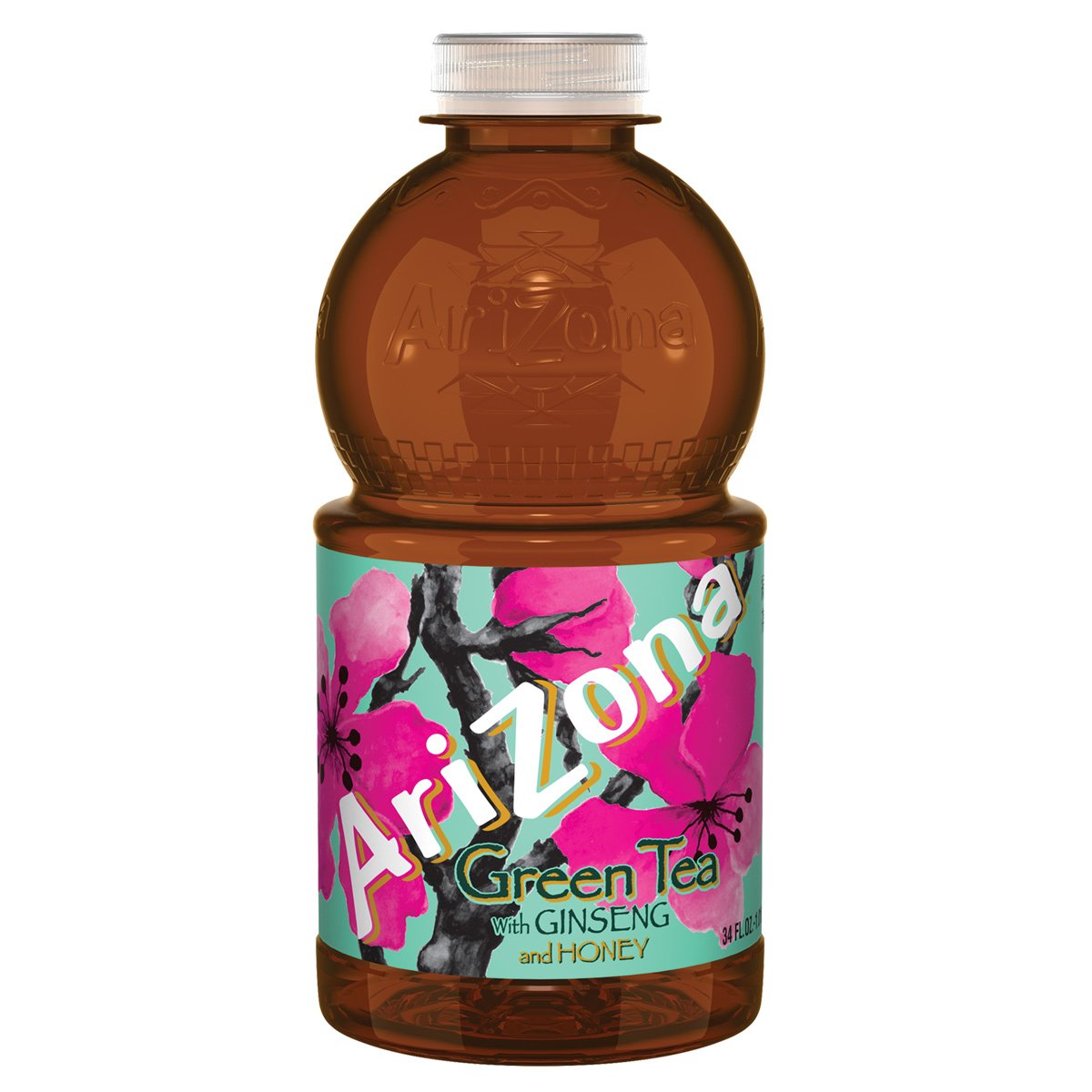 Buy AriZona Green Tea with Ginseng and Honey, 34 Ounce (Pack of 12) Green  Tea with Ginseng and Honey 34 Ounce (Pack of 12) — Shop Smart Deals Online