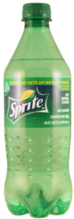 Sprite Soda, 20 oz (24 Bottles) sprite soda 20 Fl Oz (Pack of 24)